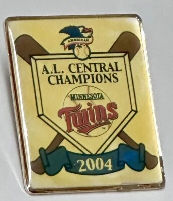 Minnesota Twins Pin 2004 League Championship  Lapel Pin - Image 1 of 3