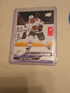 2023-24 COLE GUTTMAN UPPER DECK SERIES 1 YOUNG GUNS ROOKIE RC CLEAR CUT #216