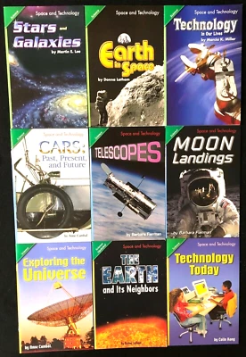 5th - SPACE & TECHNOLOGY Science Curriculum Readers(9 books)Teacher/Homeschooler - Image 1 of 4
