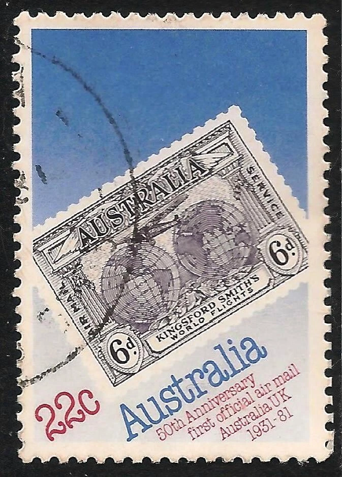Australia #776 (A300) VF USED - 1981 22c Australia No. C2 - Image 1 of 1