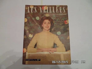 LES VEILLEES DES CHAUMIERES N°5 16/10/1954 ROMANS MODE TRICOT VIE PRATIQUE  I96 - Foto 1 di 1