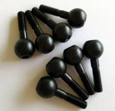 Hard Steel Pivot Balls - 8pcs For Traxxas 1/16 MINI E-REVO SUMMIT SLASH 4WD 7033 - Image 1 of 2
