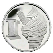 UNCIRCULATED Alphabet A - Z Coin Hunt 2019 Letter I ICE-CREAM Rare Ten Pence 10p