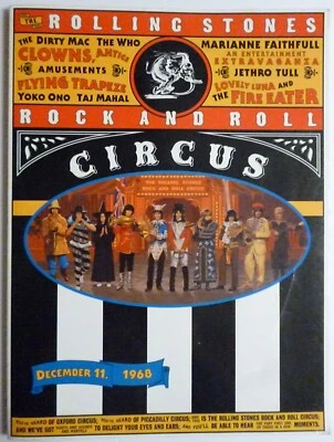 ROLLING STONES Songbook ROCK AND ROLL CIRCUS Music Book Tull WHO Yoko Taj Mahal - Image 1 of 4