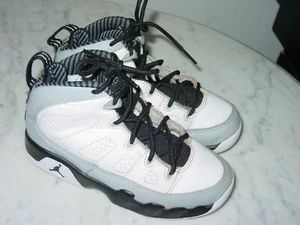 2013 Nike Air Jordan Retro 9 "Barons" White/Black Toddler Shoes! Size 12.5C - Picture 1 of 12