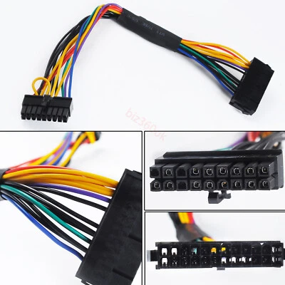 24Pin auf 18Pin ATX Netzteil Adapter Kabel für HP Z210 Workstation 30cm 18AWG - Bild 1 von 4