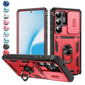 Funda de móvil exterior para Samsung S25 S24 S23 Ultra A15 A35 Panzer Ring Stand Cover - Imagen 1 de 20