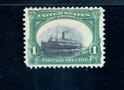 USAstamps Unused VF US 1901 Pan-American Fast Low Ship Var Scott 294 OG MHR - Image 1 of 2