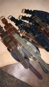 Correa de reloj de cuero 095 18 mm color mezclado 12 piezas - Imagen 1 de 1