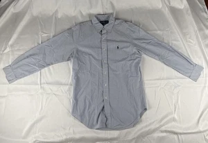 VTG Ralph Lauren Mens Size 15 1/2 32/33 Classic Fit Oxford Striped Button Down - Picture 1 of 11