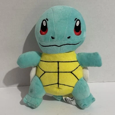 Juguete de peluche Nintendo Pokémon Squirtle 9” de alto Tomy coleccionable Foto 1 de 4