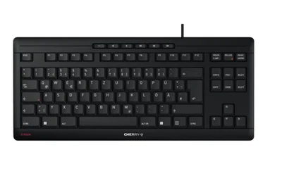 CHERRY STREAM TKL Kompakte Tastatur USB Scissor Switch Leise Büro Keyboard Schwa - Bild 1 von 4