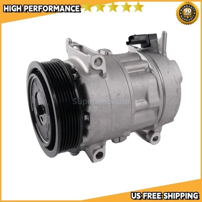 6PK A/C Compressor 9659875480 for Peugeot 308 408 508 Partner Tepee RCZ 6SEL16 - Image 1 of 4