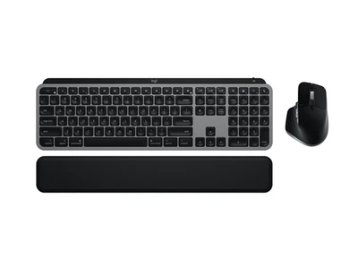 Logitech MX Keys S Combo for Mac, Wireless Keyboard and Mouse with Palm Rest, - Image 1 of 4