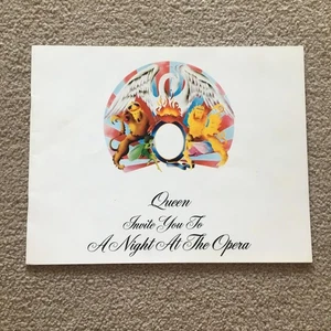 Queen Tour  Programme A Night at the Opera tour 1975 Ref A - Picture 1 of 1