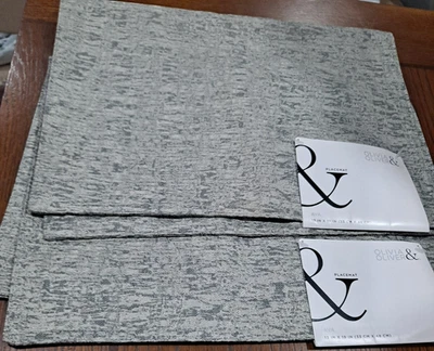 "Juego de 6 manteles individuales Olivia & Oliver™ Harper Platinum 13"" X 19""" Foto 1 de 4