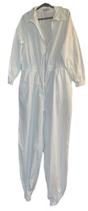 Curvy weißer Jumpsuit mit Reißverschluss & Taschen GR. 3X - Bild 1 von 1