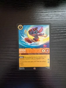 Disney Lorcana Fabled - Stitch - Carefree Surfer #24/204 - Legendary - Picture 1 of 2