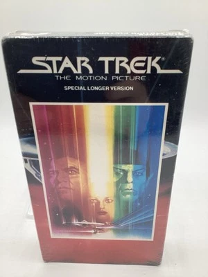 Star Trek The Motion Picture VHS 1991 Longer Version NEW & SEALED - Image 1 of 4