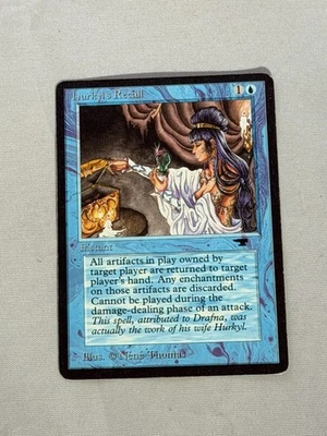 MTG Hurkyl's Recall Antiquities Magic the Gathering - Image 1 of 2
