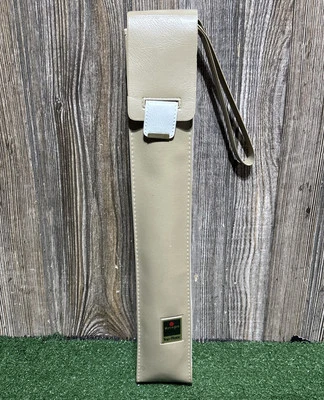 KNIRPS Umbrella Vintage Point Rouge Beige Retro 1970s EUC - Image 1 of 4