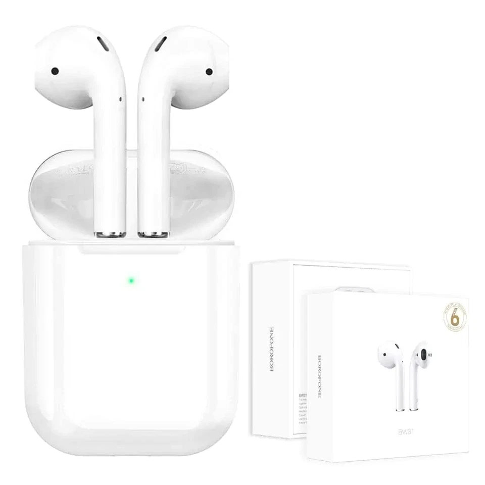 Borofone BW31 TWS Wireless Bluetooth Headphones Earbuds Nokia G22 C21 Plus C32 - image 1 of 4