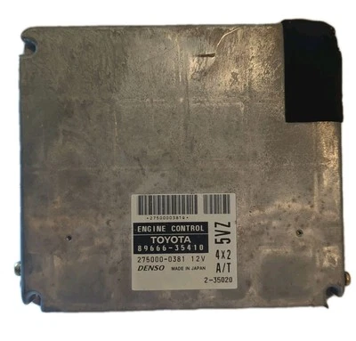 2001  Toyota 4Runner 3.4 V6 Engine Computer ECU 89666-35410 ECM - Image 1 of 4