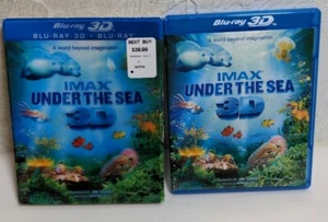 Under the Sea (Blu-ray Disc, 2010, 3D/2D) No scratches, 3D slip cover - Foto 1 di 3