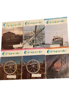 RARE lot (6) Boating on the Chesapeake Journal Magazine Vintage 70's Maryland  - Picture 1 of 1