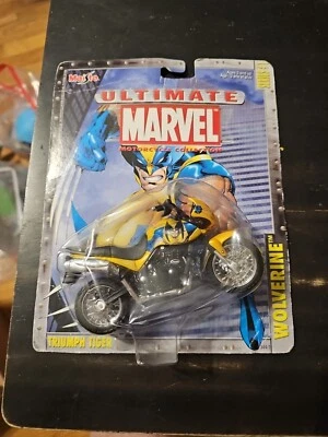 Ultimate Marvel Motorcycle Collection *Wolverine Triumph Tiger New in Box - Image 1 of 2