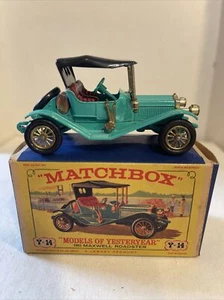 Vintage 1969 MATCHBOX-'Models of Yesteryear' Y-14 -1911 MAXWELL ROADSTER - Picture 1 of 7