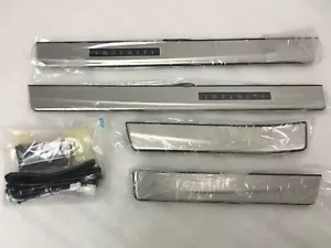 2011 2012 2013 2014 2015 2016 Infiniti q70 M56 illuminated kick plate - Picture 1 of 3