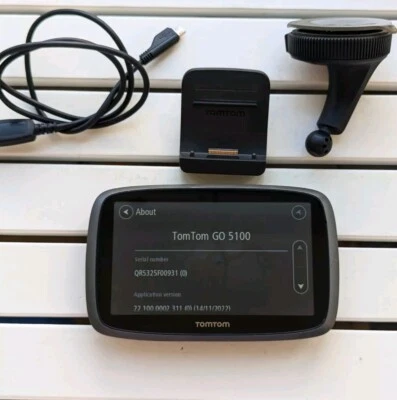 TOMTOM GO 5100 SAT NAV GPS Satellite Navigation - Bild 1 von 4