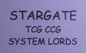 STARGATE SYSTEM LORDS TCG CCG Yat'Yir, Gerak's Aide 075 - Imagen 1 de 1