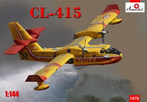 AMODEL 1476 CL-415 Airplane Scale 1/144 - Plastic model kit - Picture 1 of 10