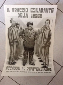MANIFESTO "ACCADDE AL PENITENZIARIO" in bianco e nero - Foto 1 di 1