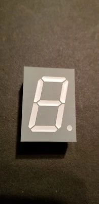 Brand New LUMEX 8 SEGMENT LED DISPLAY LDS-CA12RI. Ships from here in the USA!!!! - Bild 1 von 4