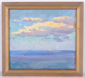 Piotr Kolomoitsev (b.1924), "Black Sea", 1967, Oil - Picture 1 of 3