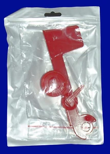 Brand New Galvanized Steel Classic Traditional Red Mailbox Flag Replacement Kit - Picture 1 of 1