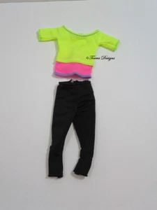 New Made To Move Yoga AA Barbie Doll Outfit for Gift Play or OOAK - Picture 1 of 2