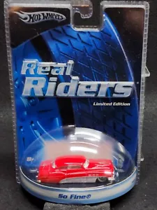 Hot Wheels Real Riders Series So Fine - Picture 1 of 3