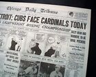 Best Chicago Cubs Wrigley Field Opening Day Season Game w/ Photos 1929 Newspaper