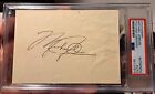 Michael Jordan Cut Auto Autograph Signed PSA See Photos For Condition Of Paper