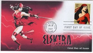 AO-4159i-3, 2007, Marvel Comics Super Heroes, FDC, Add-on Cachet, Standard Postm - Picture 1 of 1