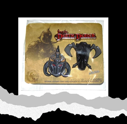 Mezco One:12 Death Dealer - ENAMEL PIN SET Cover