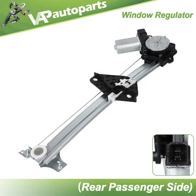 Fits 2006-2011 Honda Civic Rear Right Power Window Regulator Assembly With Motor - Image 1 of 4