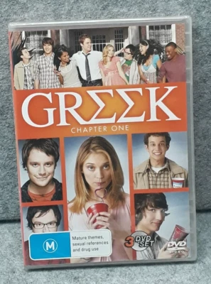 NEW: GREEK Chapter 1 Comedy Drama TV Series DVD Set Region 4 PAL Free Fast Post - Image 1 of 2