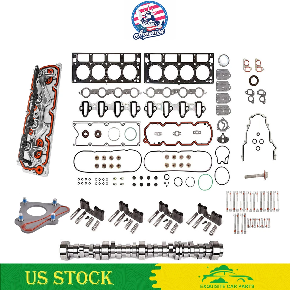 AFM DOD Lifters Replacement Kit 5.3 Camshaft Kit for Chevy GMC 5.3L 2007-2013 Foto 1 de 4