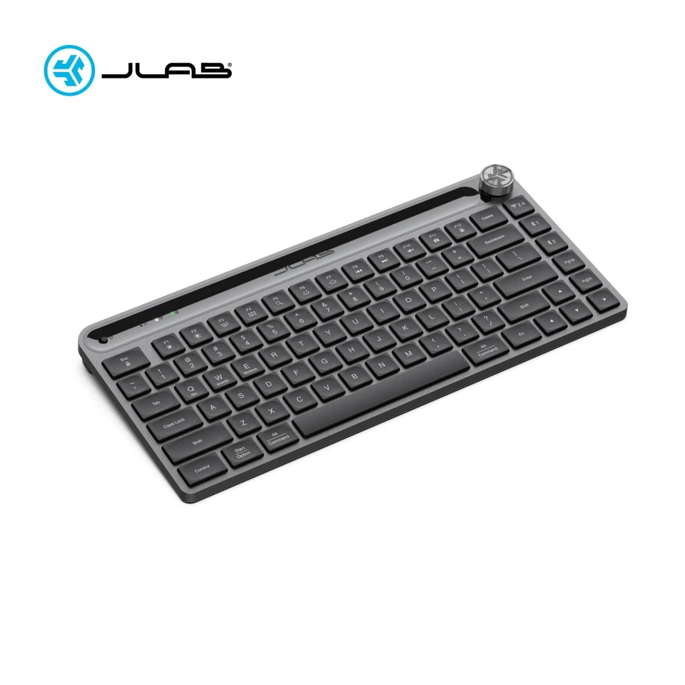 Mini Teclado Inalámbrico JLab Epic, Bluetooth/2.4GHz, 80 Teclas, Portátil, Mac/PC Foto 1 de 1