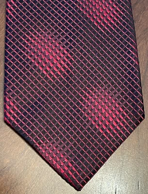 Concepts By Claibotne красный черный ручной работы 100% шелк мужской галстук сделано в Китае - Изображение 1 из 4